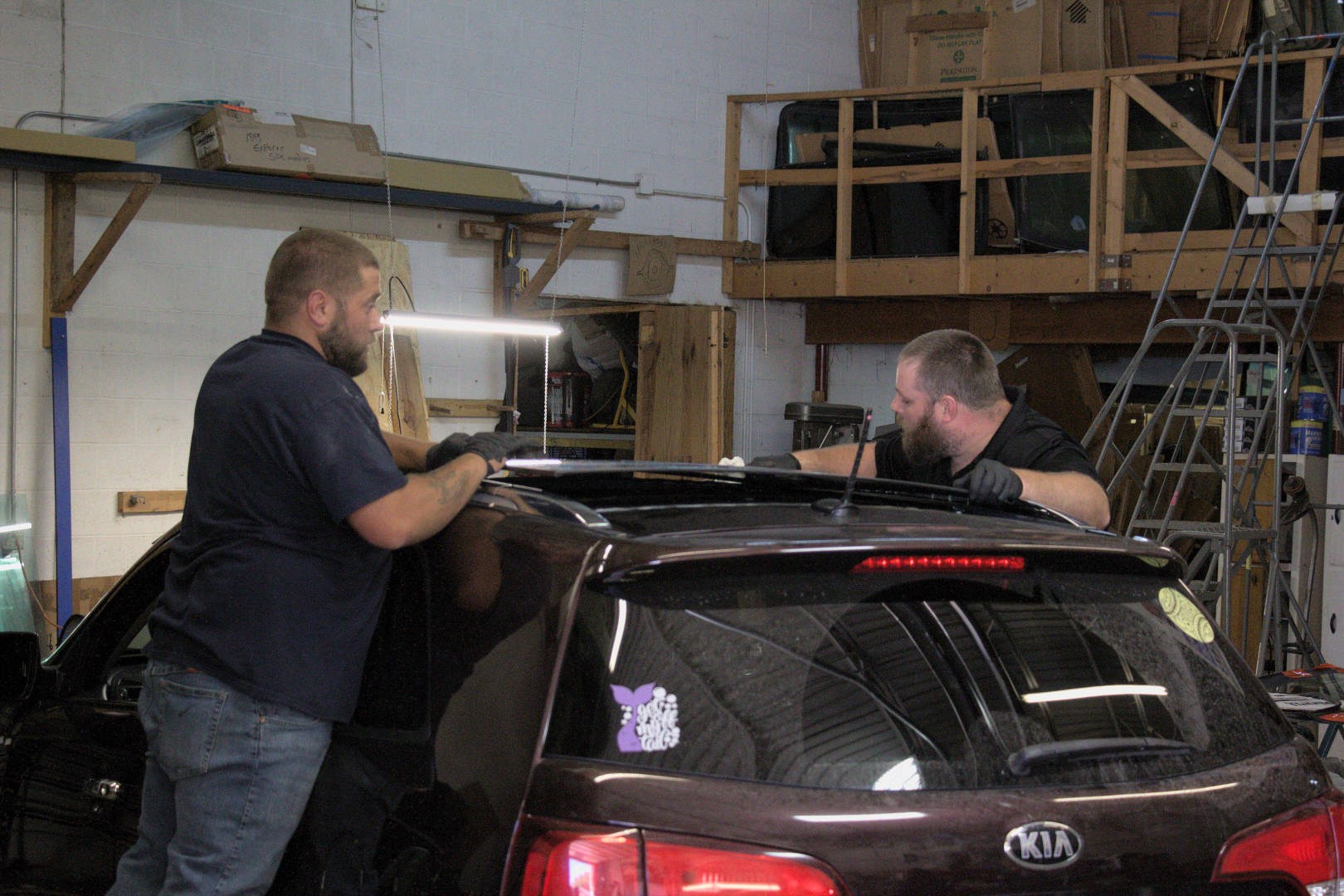 Senneco Auto Glass Windshield or sunroof damage from hail? Auto glass